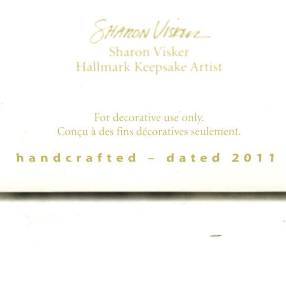 HALLMARK KEEPSAKE ORNAMENT A SNOWY SURPRISE NIGHMARE BEFORE CHRISTMAS 2011 NIB - Picture 5 of 10